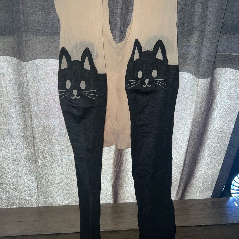 Cat Tights that look like Stockings